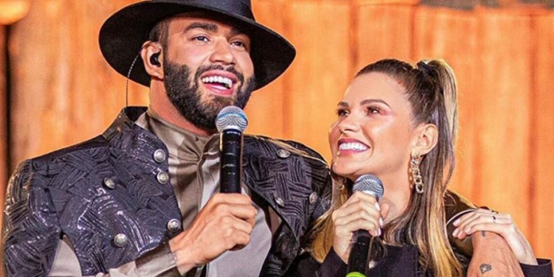 Andressa Suita define relação com Gusttavo Lima: ‘Tudo bem entre a gente’