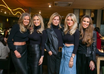 As irmãs Possebon esbanjam beleza e simpatia em casamento do irmão