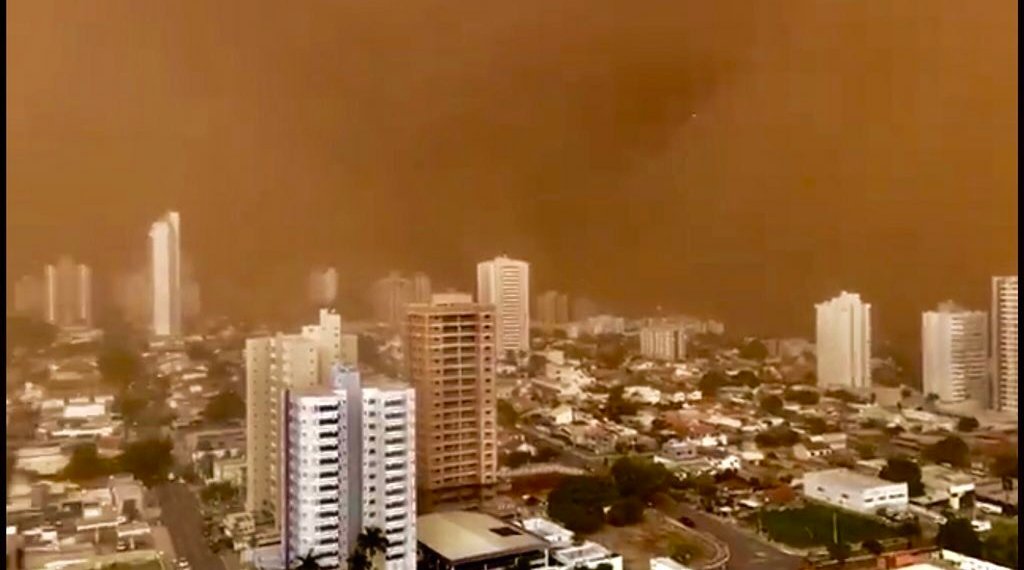 Tempestades de areia no brasil? O que causa uma tempestade dessas?