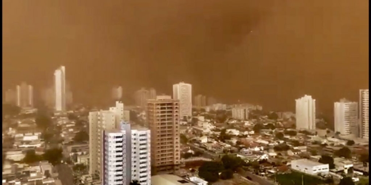 Tempestades de areia no brasil? O que causa uma tempestade dessas?