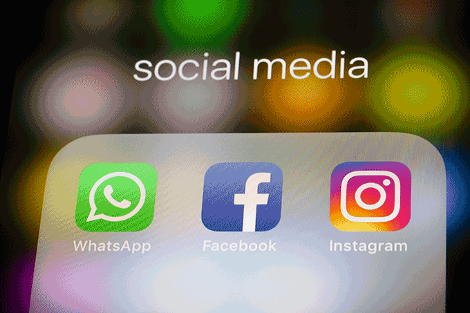 WhatsApp, Instagram e Facebook estão fora do ar