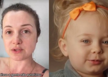 Mãe de bebê Alice reclama de uso indiscriminado de imagem da filha após comercial de banco