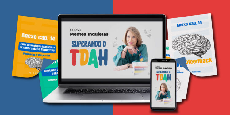 Dra. Ana Beatriz, Psiquiatra lança um curso com 15 módulos sobre pessoas com TDAH
