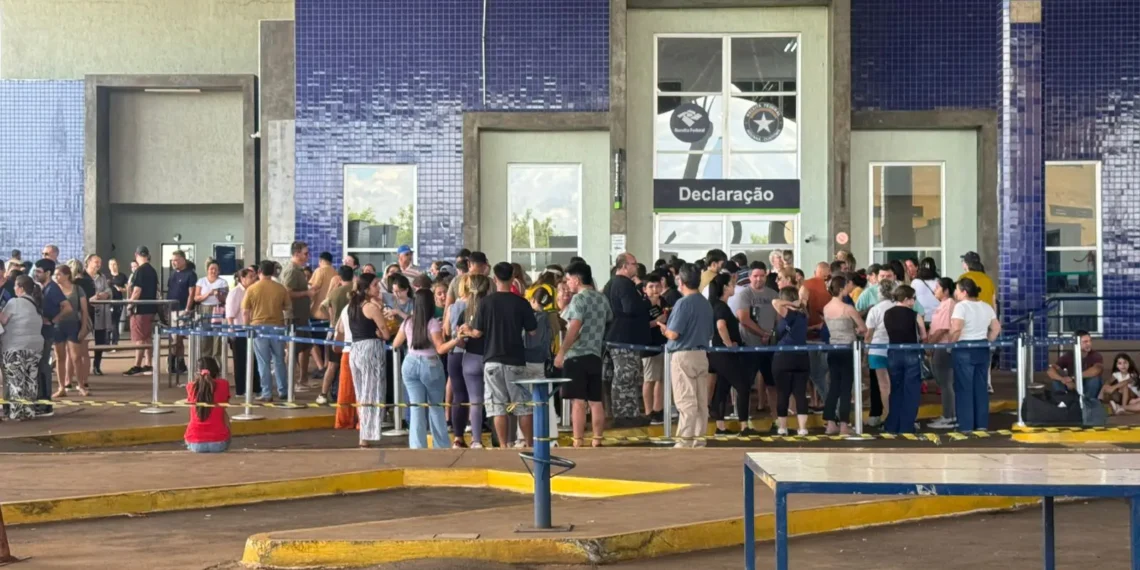 Fronteira de Foz do Iguaçu Adota Biometria Facial Após Aumento de 18% no Fluxo de Estrangeiros em 2025