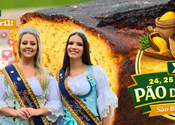 Vem aí a XVI Festa Regional do Pão de Milho em São Bonifácio Santa Catarina
