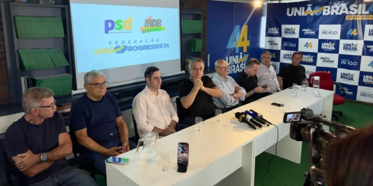 Aliança contra Jorginho Mello: União Progressista e MDB se unem ao PSD de João Rodrigues para eleição em SC