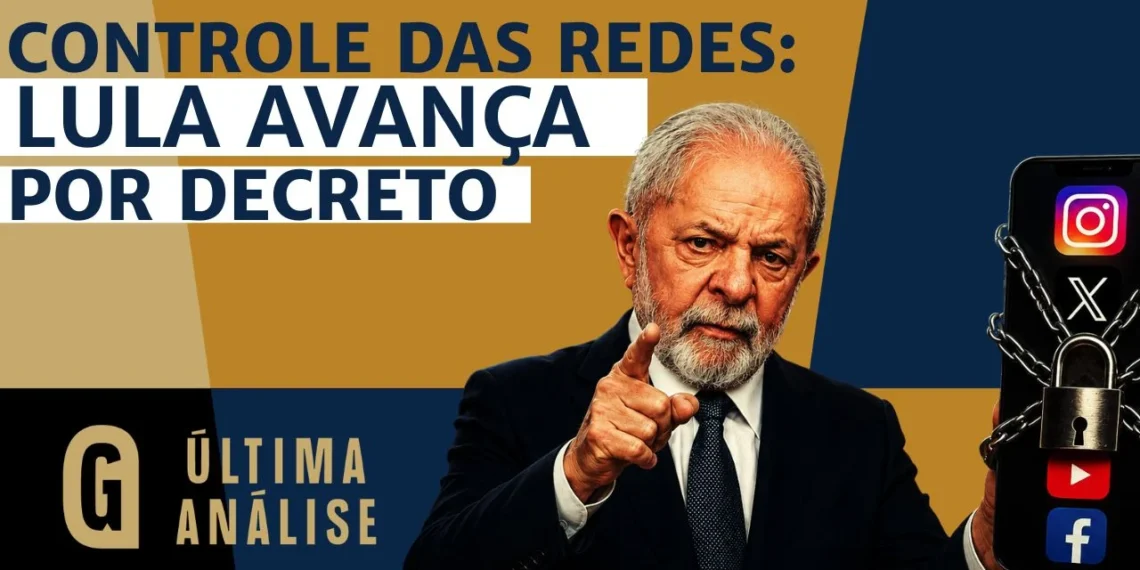 Censura à vista? Lula assina decretos que endurecem regras para redes sociais e ampliam fiscalização de ‘big techs’